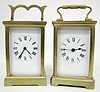 2- 8 Day French Carriage Clocks