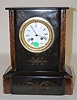 French Slate Bell Strike Mantle Clock