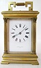 D.C. Rait 8 Day French Repeater Carriage Clock