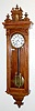 2 Wt. 8 Day German Vienna Regulator Clock