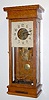 McClintock-Loomis Oak Master Clock