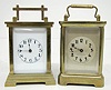 2 Waterbury 8 Day Carriage Clocks