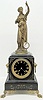 French Black Marble Mystery Clock