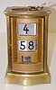 French Digital Crystal Regulator Clock