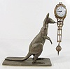 Junghans Bronze Kangaroo Swinger Clock
