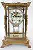 New Haven "Torla" Crystal Regulator Clock