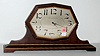 Waltham Ultra Thin Wooden Dresser Clock