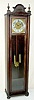 Colonial Formal Mahogany 2 Wt. Tall Case Clock
