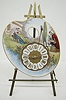 John A. Mies Reproduction Porcelain Palette Clock