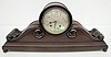 German Chiming Carved Tambour Shelf Clock