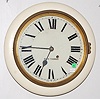 Seth Thomas Round Gallery Clock