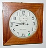 Mahogany 19" Seth Thomas Gallery Clock