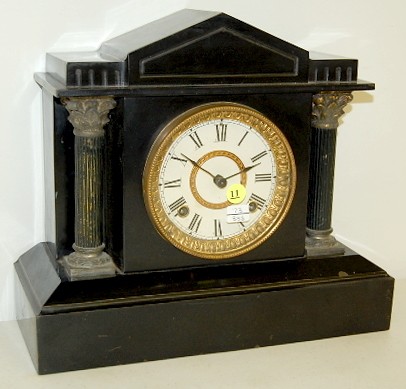 Ansonia Iron Case "Bristol Extra" Clock — Antique Clocks Price Guide