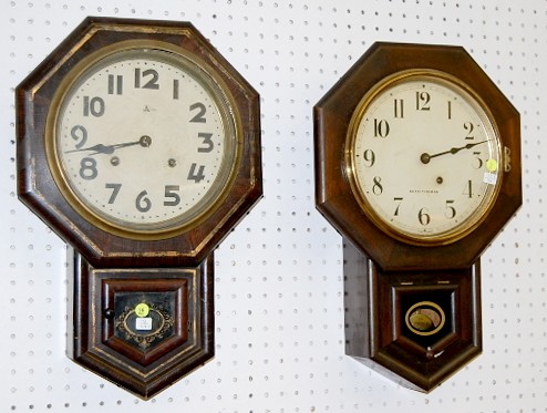 2 Short Drop Clocks: Seth Thomas and Other — Antique Clocks Price Guide