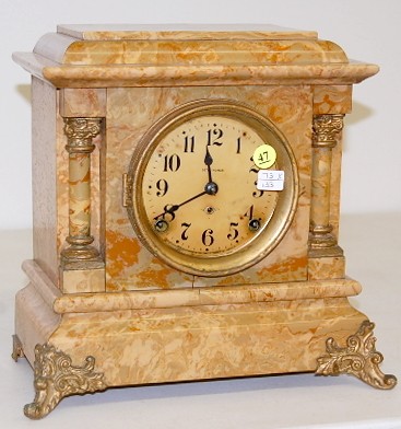 Seth Thomas Adamantine Mantle Clock — Antique Clocks Price Guide
