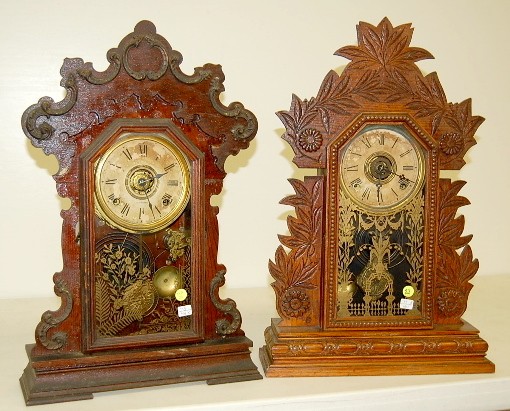 2 Kitchen Clocks: Gilbert Laurel / S.T. Metals No. 3 — Antique Clocks Price Guide