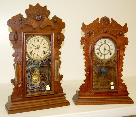 2 Waterbury Clocks: Mantle and Gilbson Calendar — Antique Clocks Price Guide