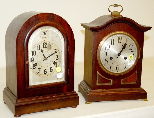 Junghans Cabinet Clock and Ham-Am Mantle Clock — Antique Clocks Price Guide