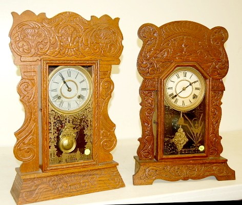 2 Clocks: Sessions Grand No. 2 and New Haven — Antique Clocks Price Guide