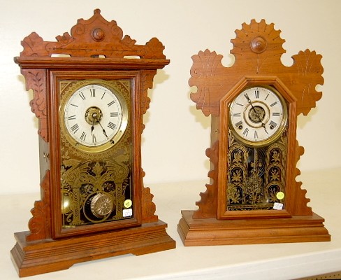 2 Clocks: S.T. "Dover" and Ingraham "Tulip Variant" — Antique Clocks Price Guide