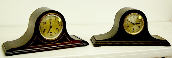 2 Seth Thomas Mahogany Tambour Mantle Clocks — Antique Clocks Price Guide