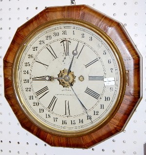 E.N. Welch Marines Wall Clock — Antique Clocks Price Guide