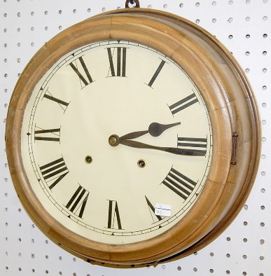 S and K 16" Round Gallery Clock — Antique Clocks Price Guide