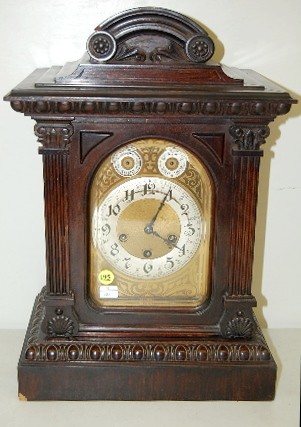 Junghans 5 Bar Chime Cabinet Clock — Antique Clocks Price Guide