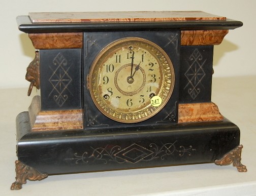 Seth Thomas Adamantine Mantle Clock — Antique Clocks Price Guide