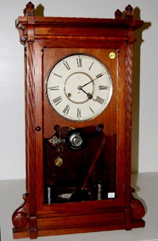 Walnut Seth Thomas "Lincoln" Parlor Clock — Antique Clocks Price Guide