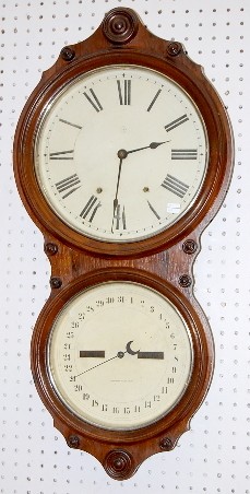 Rosewood Seth Thomas No. 6 Calendar Clock — Antique Clocks Price Guide