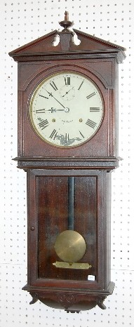 Mahogany Seth Thomas "Umbria" Wall Clock — Antique Clocks Price Guide