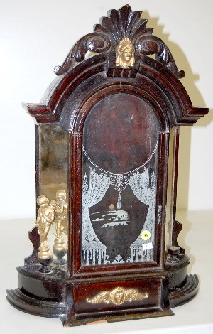 Mirrorside Parlor Clock Case — Antique Clocks Price Guide