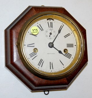 Seth Thomas Rosewood Octagon Lever Wall Clock — Antique Clocks Price Guide