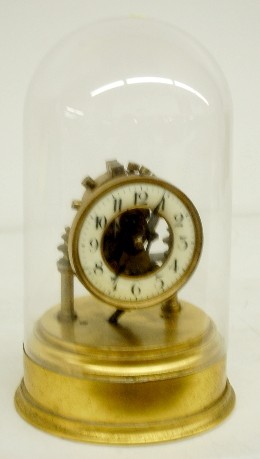 Eureka B.O. Circular Pendulum Dome Clock — Antique Clocks Price Guide
