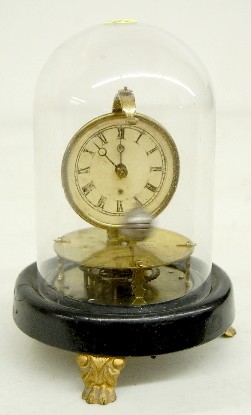 Briggs Style Rotary Ball Swinging Dome Clock — Antique Clocks Price Guide