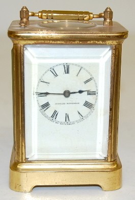 Antique Waterbury Clock Co. Carriage Clock — Antique Clocks Price Guide