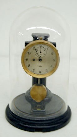 Poole B. O. Swinging Pendulum Dome Clock — Antique Clocks Price Guide