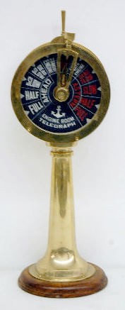 Brass Ships Standard, SS. Titanic Liverpool Clock — Antique Clocks Price Guide