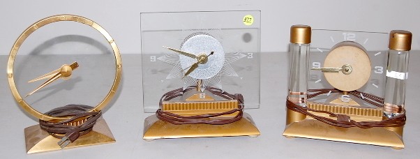 3 Electric Clocks Jefferson and Mastercrafters — Antique Clocks Price Guide