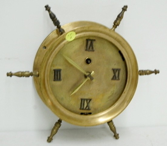 Brass Time Only Ships — Antique Clocks Price Guide