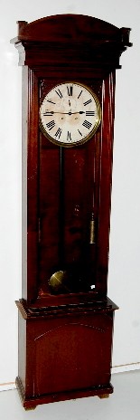 Sessions Two Weight Floor Clock w/ Seconds Bit — Antique Clocks Price Guide