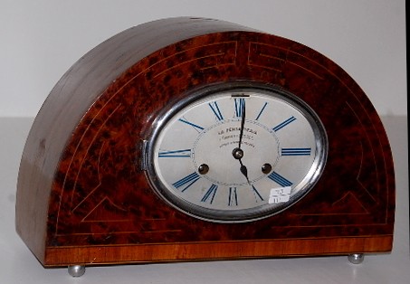 French Antique Art Deco Coin Clock — Antique Clocks Price Guide