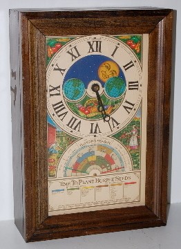 Burpee's Seed Co. Bicentennial Clock — Antique Clocks Price Guide