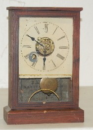 Henry Sperry Shelf Clock W/ Alarm — Antique Clocks Price Guide
