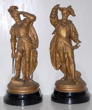 Pair of Cavalier Clock — Antique Clocks Price Guide