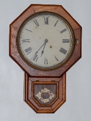 Seth Thomas Oak Schoolhouse Clock — Antique Clocks Price Guide