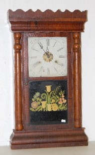 Gilbert Rosewood 2 Weight Shelf Clock — Antique Clocks Price Guide