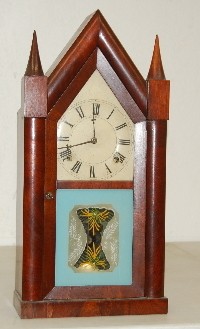 Chauncey Boardman Fusee Steeple Clock — Antique Clocks Price Guide