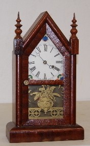 Red Star Clock Co. Steeple Clock — Antique Clocks Price Guide